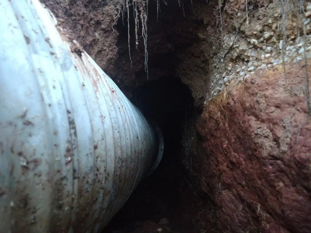 Residential yard grading