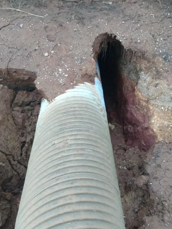 Culvert pipe installation