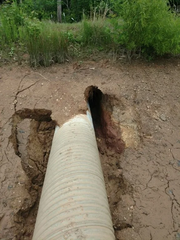 Gravel driveway grading